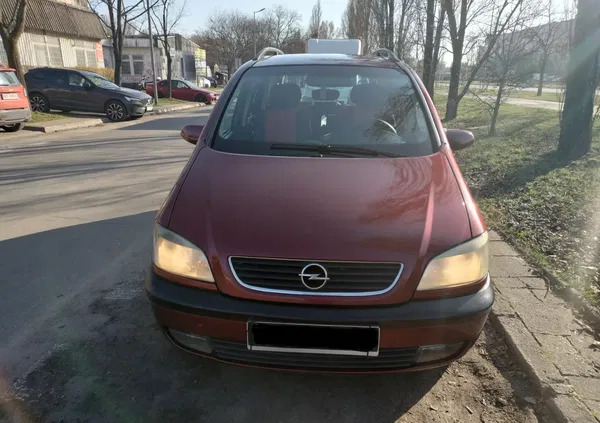 samochody osobowe Opel Zafira cena 4200 przebieg: 517000, rok produkcji 2000 z Warszawa